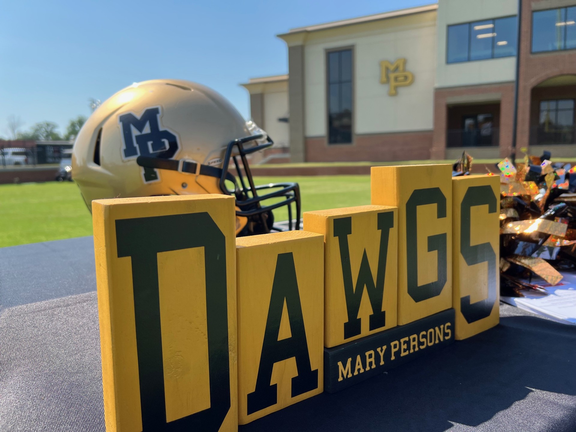 Mary Persons celebrates completion of Dan Pitts Stadium renovation